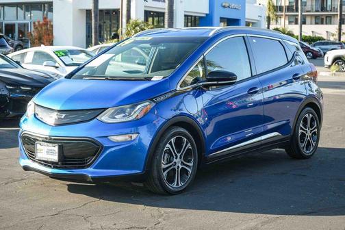 Kinetic Blue Metallic 2019 Chevrolet Bolt EV Premier