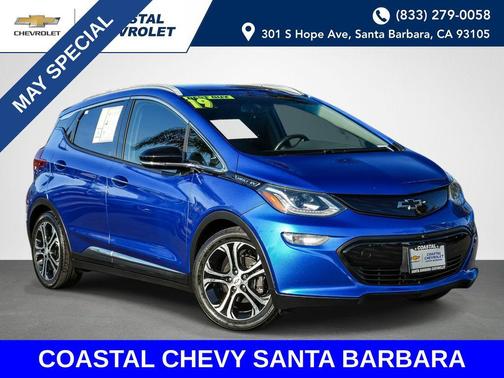 Kinetic Blue Metallic 2019 Chevrolet Bolt EV Premier