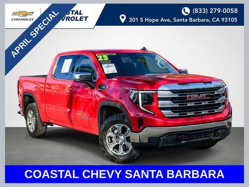 Cardinal Red 2023 GMC Sierra 1500 SLE