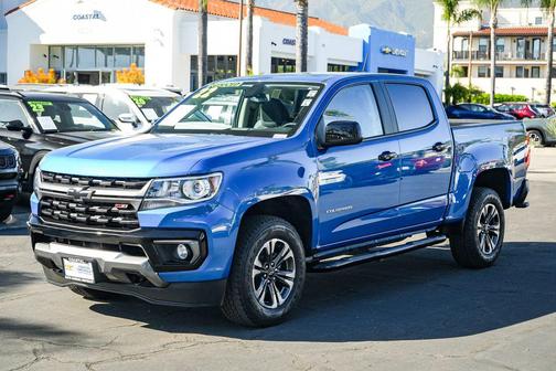 Bright Blue Metallic 2022 Chevrolet Colorado Z71