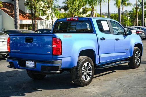 Bright Blue Metallic 2022 Chevrolet Colorado Z71