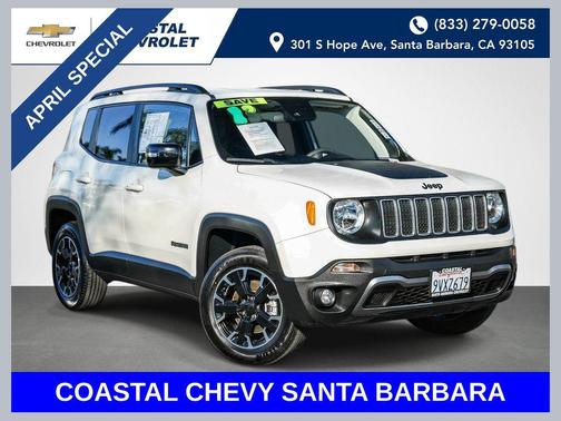 Alpine White Clearcoat 2023 Jeep Renegade Upland
