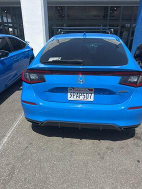 Boost Blue Pearl 2022 Honda Civic Sport Touring