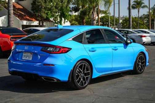 Boost Blue Pearl 2022 Honda Civic Sport Touring