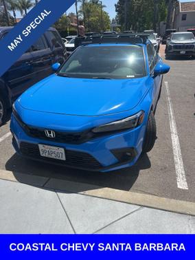 Boost Blue Pearl 2022 Honda Civic Sport Touring