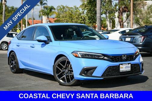 Boost Blue Pearl 2022 Honda Civic Sport Touring