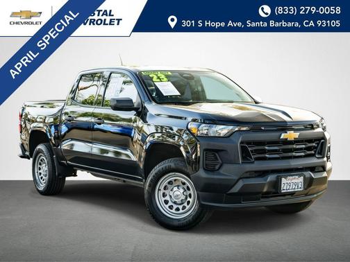 Black 2023 Chevrolet Colorado WT
