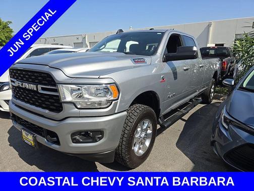 Billet Silver Metallic Clearcoat 2022 RAM 3500 Big Horn Crew Cab 4x4 8' Box