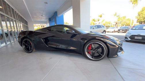 Black 2025 Chevrolet Corvette E-Ray RWD Coupe 3LZ