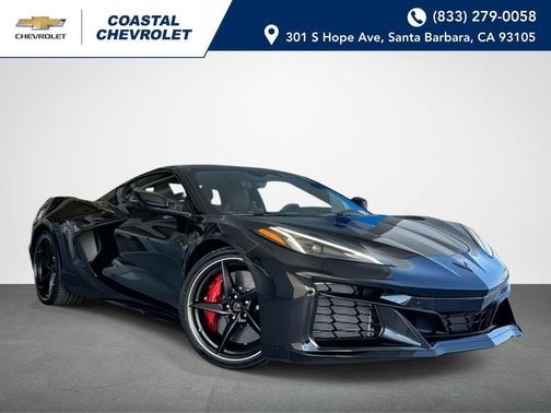 Black 2025 Chevrolet Corvette E-Ray RWD Coupe 3LZ