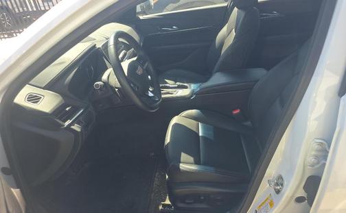 Summit White 2023 Cadillac CT4 Luxury