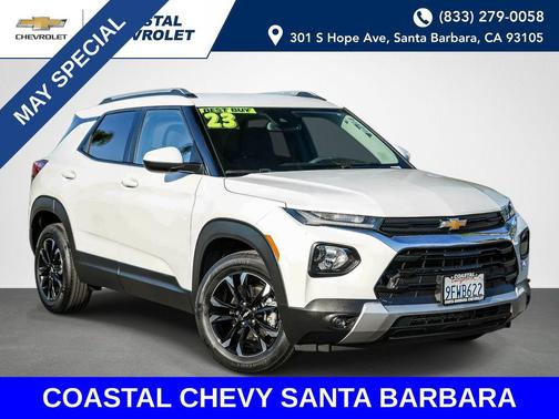 Summit White 2023 Chevrolet Trailblazer LT