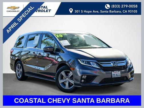 Gray 2020 Honda Odyssey EX