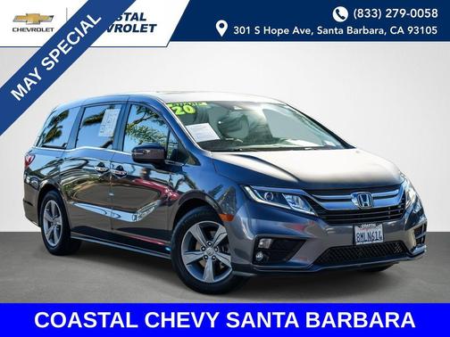 Gray 2020 Honda Odyssey EX