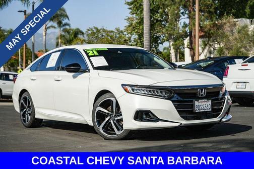 Crystal Black Pearl 2021 Honda Accord Sport SE 1.5T