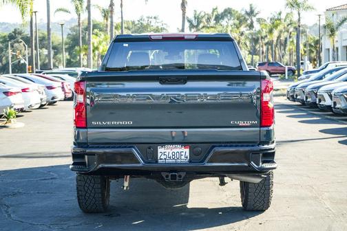 Cypress Gray 2025 Chevrolet Silverado 1500 Custom Trail Boss