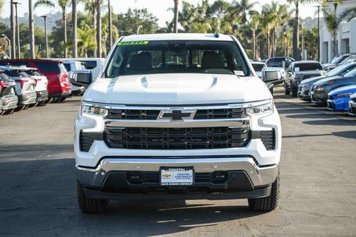 Summit White 2026 Chevrolet Silverado 1500 LT