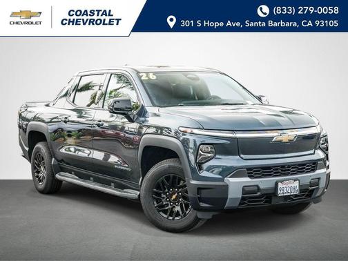 Blue Smoke Metallic 2026 Chevrolet Silverado EV LT
