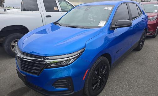 Riptide Blue Metallic 2024 Chevrolet Equinox LS