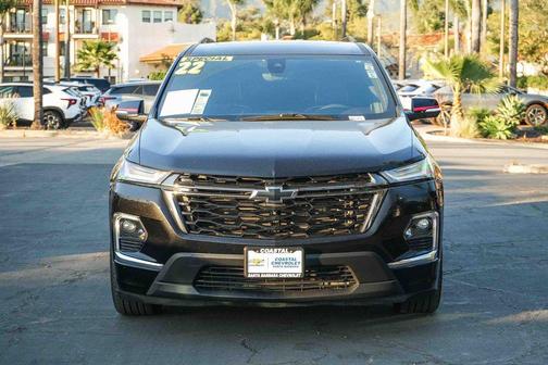 Mosaic Black Metallic 2022 Chevrolet Traverse Premier