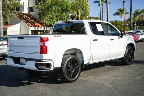 Summit White 2023 Chevrolet Silverado 1500 Custom