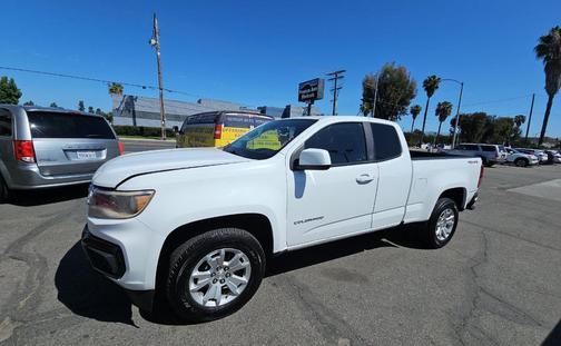 Summit White 2022 Chevrolet Colorado LT