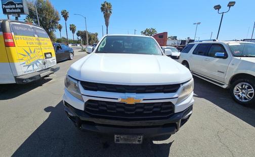 Summit White 2022 Chevrolet Colorado LT