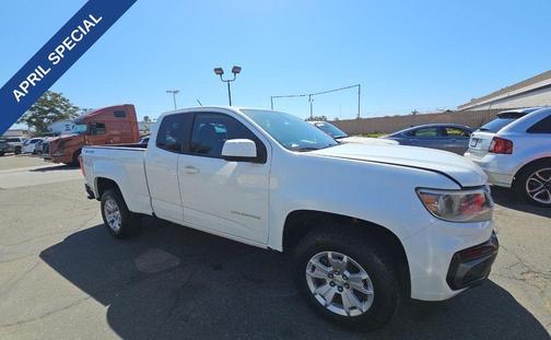 Summit White 2022 Chevrolet Colorado LT