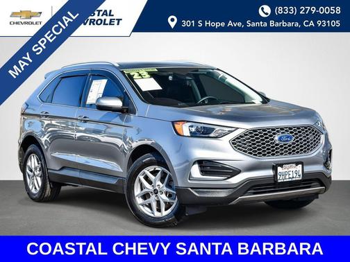ICONIC SILVER 2023 Ford Edge SEL