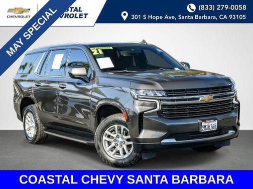 Graywood Metallic 2021 Chevrolet Tahoe LT