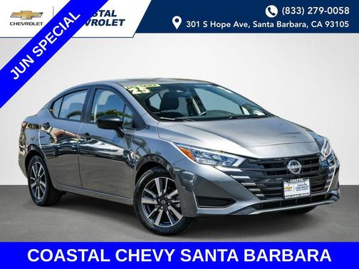 Gun Metallic 2025 Nissan Versa 1.6 S