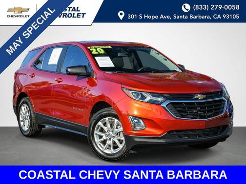 Cayenne Orange Metallic 2020 Chevrolet Equinox LS