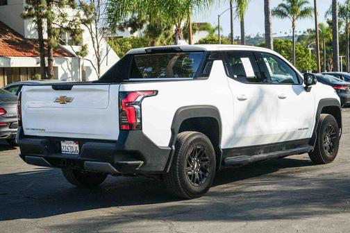 Summit White 2026 Chevrolet Silverado EV LT
