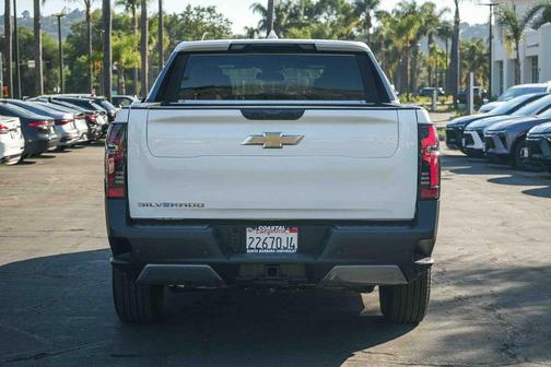 Summit White 2026 Chevrolet Silverado EV LT