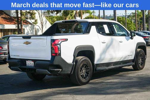 Summit White 2026 Chevrolet Silverado EV LT