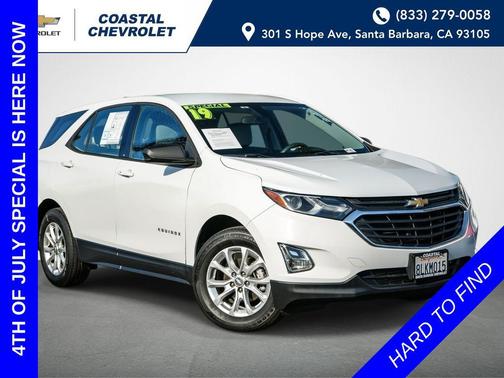 Summit White 2019 Chevrolet Equinox LS