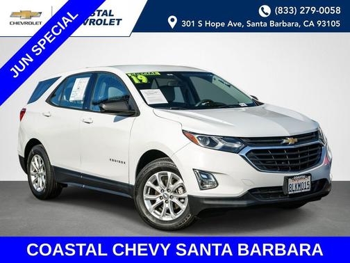 Summit White 2019 Chevrolet Equinox LS