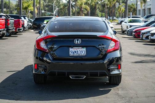 Crystal Black Pearl 2021 Honda Civic Sport