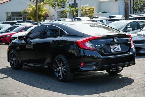 Crystal Black Pearl 2021 Honda Civic Sport