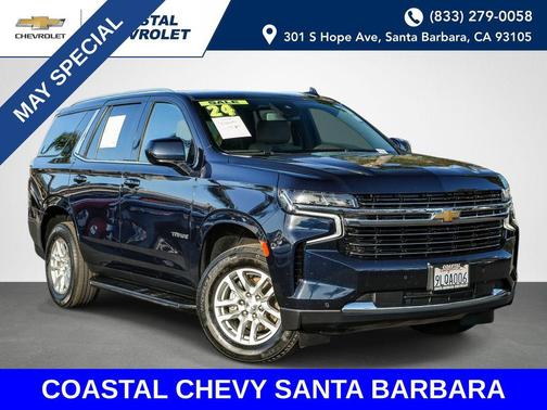 Midnight Blue Metallic 2024 Chevrolet Tahoe LT