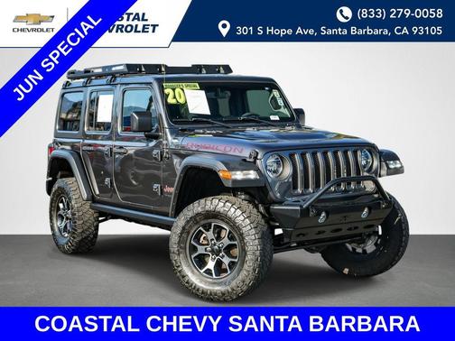 Granite Crystal Metallic Clearcoat 2020 Jeep Wrangler Unlimited Rubicon