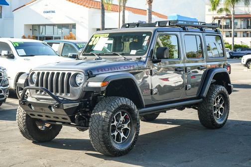 Granite Crystal Metallic Clearcoat 2020 Jeep Wrangler Unlimited Rubicon