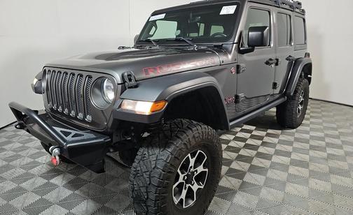 Granite Crystal Metallic Clearcoat 2020 Jeep Wrangler Unlimited Rubicon
