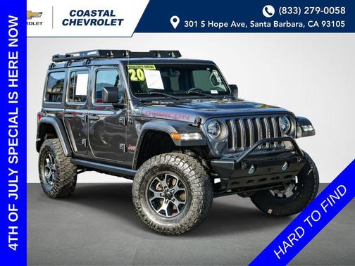 Granite Crystal Metallic Clearcoat 2020 Jeep Wrangler Unlimited Rubicon