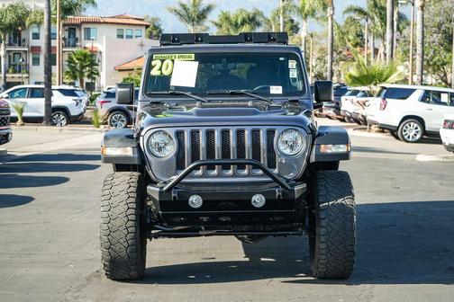 Granite Crystal Metallic Clearcoat 2020 Jeep Wrangler Unlimited Rubicon
