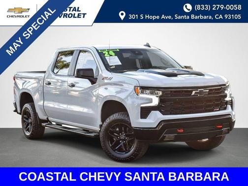 Summit White 2024 Chevrolet Silverado 1500 LT Trail Boss