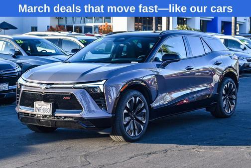 Galaxy Gray Metallic 2026 Chevrolet Blazer RS