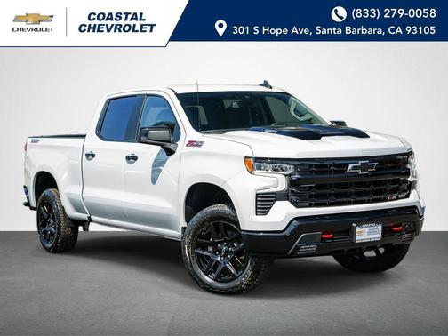 Summit White 2026 Chevrolet Silverado 1500 LT Trail Boss