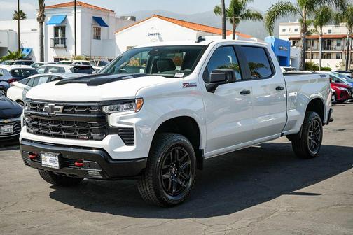 Summit White 2026 Chevrolet Silverado 1500 LT Trail Boss
