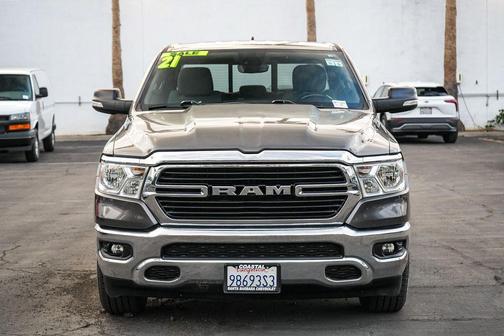 Granite Crystal Metallic Clearcoat 2021 RAM 1500 Big Horn/Lone Star